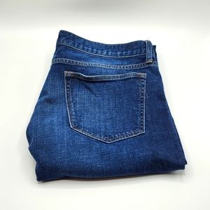 Vintage Banana Republic Heritage Distressed Jeans, Indigo, Size 32